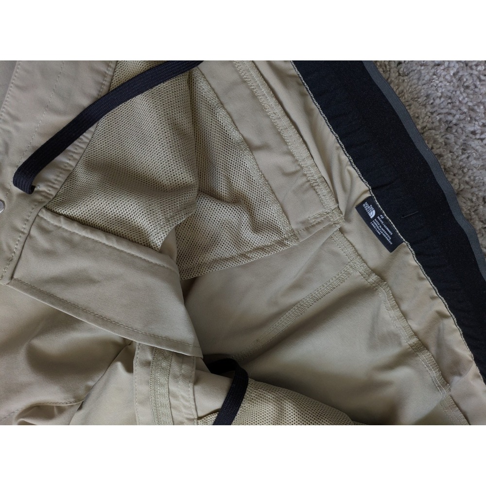 The North Face Convertible Pants‎ Shorts Mens 40x32 Tan Khaki Outdoors Hiking - Picture 5 of 7